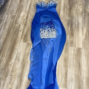 Night Moves High Low Prom Dress